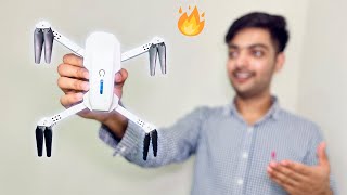 Supertoy E88 Drone unboxing and testing  4K Foldable Camera Drone [upl. by Ledarf]