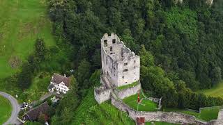 Burg Gräpplang 4K Drohnenflug über die Ruine [upl. by Alvarez]