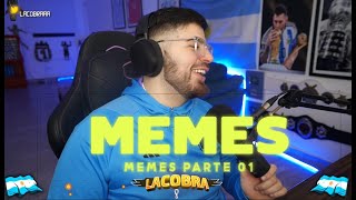 LA COBRA REACCIONA A MEMES DE DISCORD  MEMARDOS [upl. by Ehav]