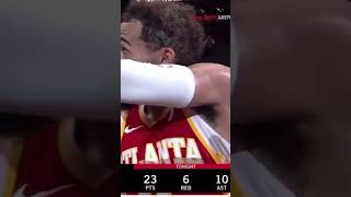 Trae Young trolls Knicks fans 😳😭 nba traeyoung [upl. by Hamilah]