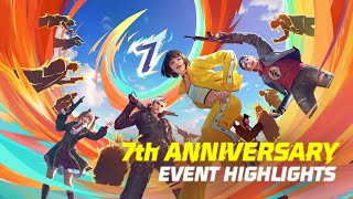 7th Anniversary Event Highlights  Free Fire Official [upl. by Antoni786]