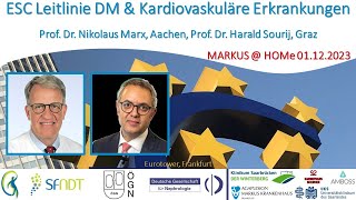 ESC Leitlinie DM amp kardiovaskuläre Erkrankungen  Prof Dr Nikolaus Marx Prof Dr Harald Sourij [upl. by Nilyak88]