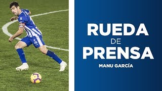 Rueda de Prensa de Manu García 1312 [upl. by Falito232]