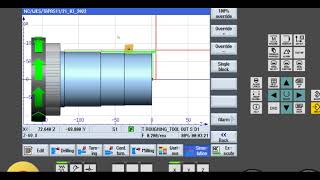 SIEMENS SIMPLE G CODE amp MCODE  CNC [upl. by Dodd]