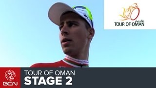 Tour of Oman 2013  Stage 2 Race Report [upl. by Nyrual]