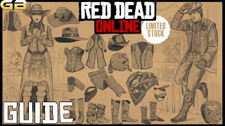 Red Dead Online All Limited Stock Items Guide [upl. by Yeh208]