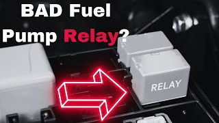 Bad Fuel Pump Relay Symptoms 6 Common Failure Signs [upl. by Combs899]