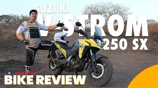 2024 Suzuki V Strom 250 SX  Bike Review [upl. by Siravrat]