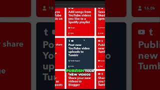 Automate YouTube with IFTTT Share notify and grow subscribers ⚡️ [upl. by Ellinger]
