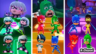 PJ Masks Team CATBOY vs OWLETTE vs GEKKO vs LUNA GIRL [upl. by Hobard447]