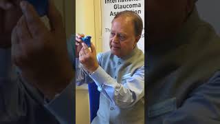 Using eye drop dispensers  Thea Eyot and Dropaid [upl. by Erastes]