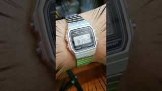 Casio F91WM7A with A100 Style Bracelet Unique Custom Look [upl. by Lefty]