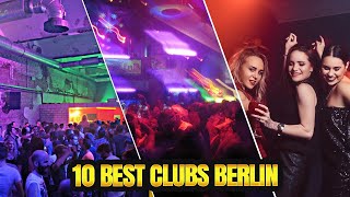 Top 10 best clubs in Berlin  Best clubs in Berlin [upl. by Zarger]