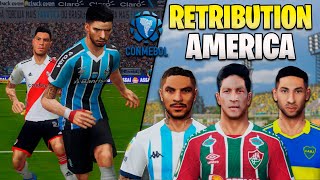 PES 6 PARCHE AL 2023 RETRIBUTION AMERICA  LIGA ARGENTINA  TUTORIAL DE INSTALACION [upl. by Sale]