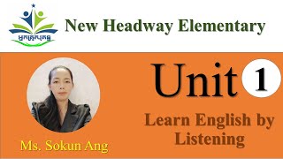 New Headway Elementary Fourth Edition Unit1 [upl. by Dee Dee]