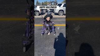 This is Halloween abigailrose ourjourney spinabifida halloween witch abbysarmy camphayden [upl. by Arrait]