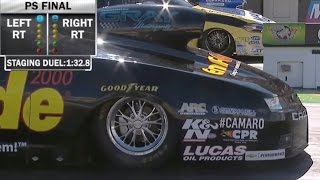 The Pro Stock Burndown battle of the year NHRA [upl. by Eelrebmik]