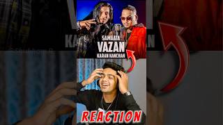 sambata00 X KaranKanchanYT  Vazan Official Video Reaction shorts viral marathirapsong [upl. by Eillak475]