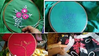 নতুন একটা ডিজাইন। কর্মী কেনো লাগবে না hater kajer dress design hand embroidery dress design [upl. by Ringo]