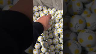 Something so satisfying about ball plant content 💛 golf callaway [upl. by Dukie]