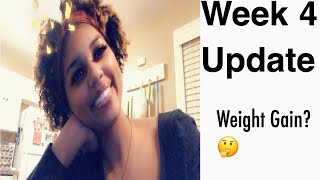 Week 4 updateEatup Pills Weight gain journey [upl. by Anaitsirk]