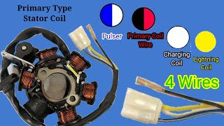 STATOR COIL Wiring Diagram [upl. by Marni]