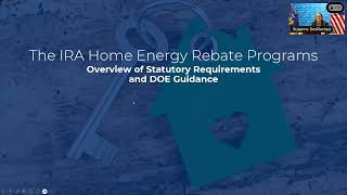 NYSERDA Public Input Webinar Inflation Reduction Act Home Energy Rebate Programs [upl. by Julie961]