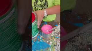 HOW MAKE EXOTIC BLOOM COLOR EPOXY ENAMEL PAINT color colormixing shortvideos [upl. by Alad860]