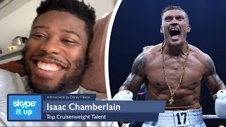 Isaac Chamberlain Why I learned more SPARRING USYK than JOSHUA WILDER amp the rest [upl. by Nevah137]