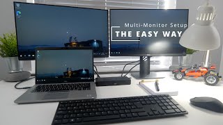 Multiple Monitor Setup  The Easy Way [upl. by Brigg]