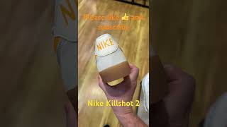 CRISP and CLEAN the NIKE KILLSHOT 2 nike sneakers trending [upl. by Puklich]