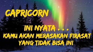 ♦️ Capricorn 🪷 Ini nyata    Kamu akan merasakan firasat yang tidak bisa ini [upl. by Solotsopa]