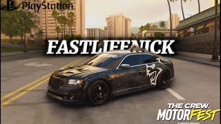 Sliding Fastlifenicks Hellcat Chrysler 300  The Crew Motorfest [upl. by Ahsemit]