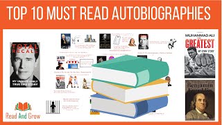 Top 10 Autobiographies You Must Read  Top Biography Books [upl. by Iruahs]