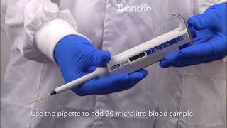 Wondfo Optical Coagulation Analyzer Operation Video [upl. by Cordy]