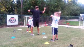 How to Throw a Baseball Step One 5 amp 6 year olds [upl. by Nevah863]