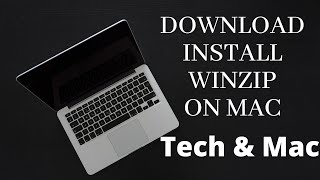 How to Download and install Winzip on Mac OS 2022 [upl. by Atik640]