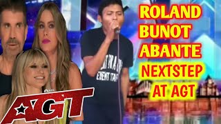 ROLAND BUNOT ABANTE Sing Youre The Inspiration at AGT [upl. by Ladnek837]