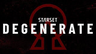 STARSET  DEGENERATE Lyrics [upl. by Nebe]