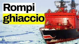 Navi rompighiaccio a propulsione nucleare come funzionano e a cosa servono [upl. by Ahtar]