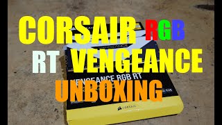 CORSAIR VENGEANCE RGB RT 2x16 3600 C18 32GB  UNBOXING [upl. by Marcelline]