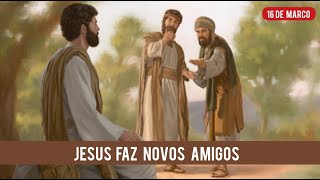 Primários 16032024  Jesus faz novos amigos [upl. by Ahserb]