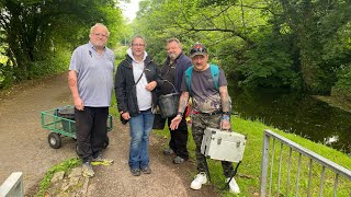 Magnet fishing Monmouthshire And Brecon canal Cwmbran [upl. by Sawyer182]