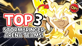 FREE Stormbringer TOP 3 Arena Teams to Use Her In Review [upl. by Haem]