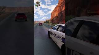 Police Chase  BeamNGDrive policechase beamngdrive beamngcrashes [upl. by Reywas]