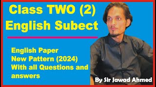 Grade 2 english  Grade 2 English paper pattern  questions and answers [upl. by Ylrebmit609]