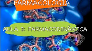 Curso de Farmacologia Aula 3  Farmacodinâmica  Mecanismos de ação 12 [upl. by Korff]