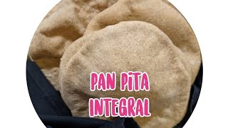 Pan Pita Casero FACIL Receta  Como Preparar Pan Pita Integral  Recetas de Pan Pita paso a paso [upl. by Yesnik]