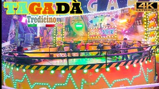 TAGADÀ Giostre 2023 🇮🇹 Lunapark 4K Tredicino [upl. by Dareg]