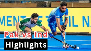 Pakistan vs India Hockey Match 2024  Asian Champions Trophy Highlights  India Wins 21 [upl. by Layney]